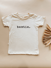 Bestie Organic Kids Graphic T-Shirt Short Sleeve