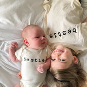 Bestie Organic Kids Graphic T-Shirt Short Sleeve