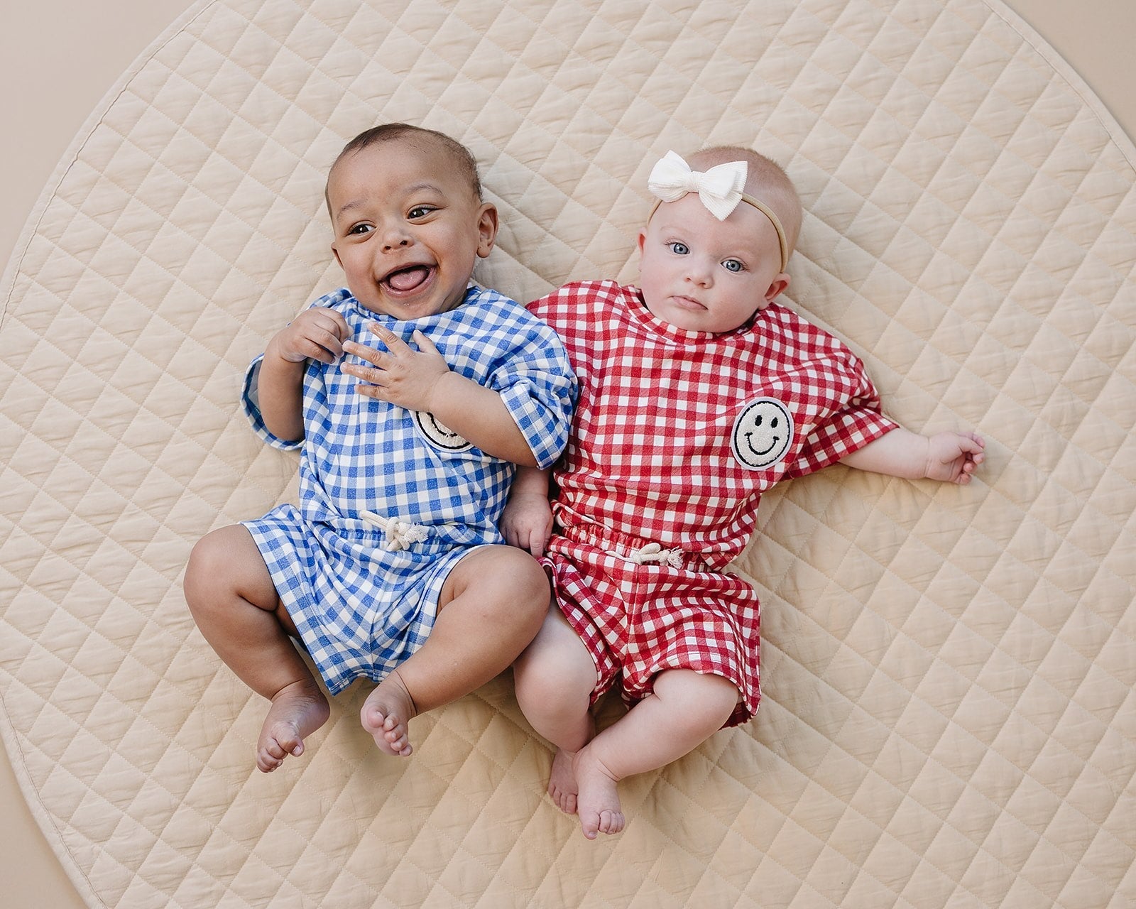 Shorts Set | Red Gingham