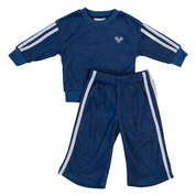 Navy Terry Cloth Tracksuit