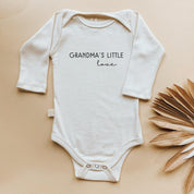 Grandma's Little Love Organic Baby Bodysuit Long Sleeve