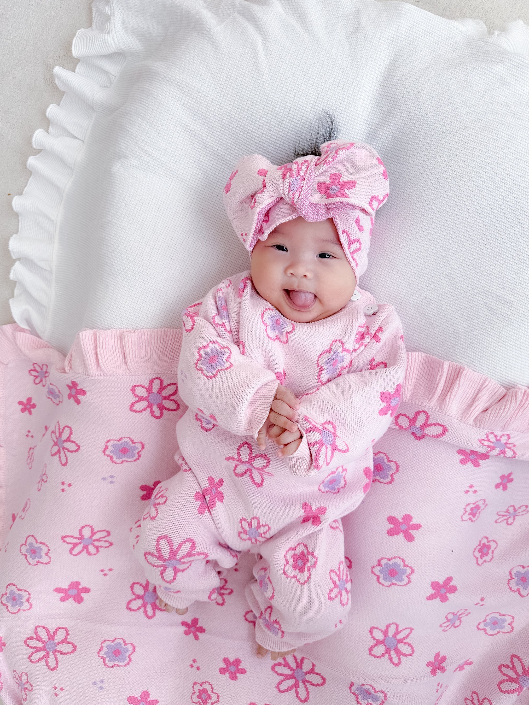 Wildflower Dreams Jumpsuit - Powder Pink