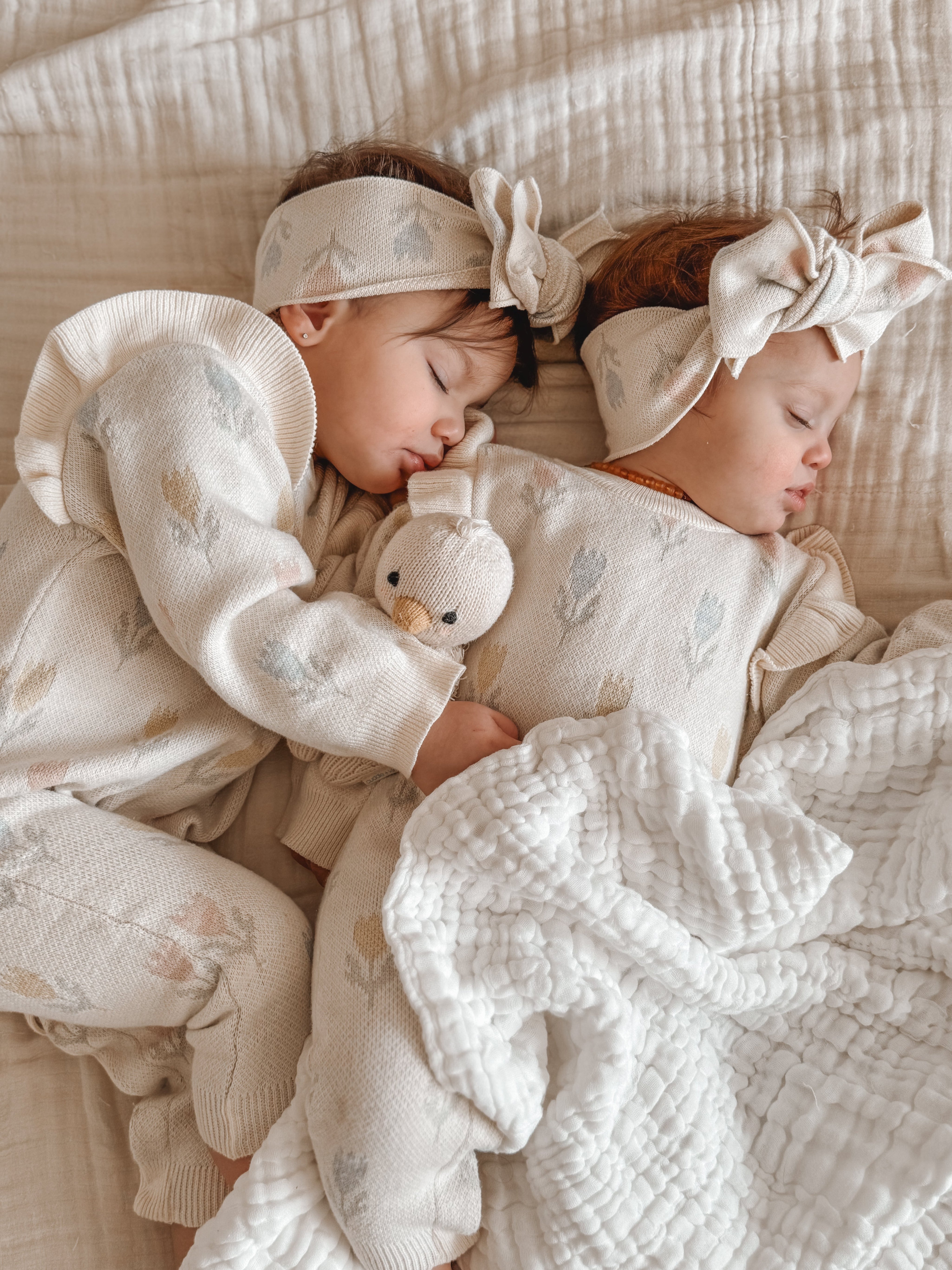 Luna + Luca Tulip Jacquard Jumpsuit