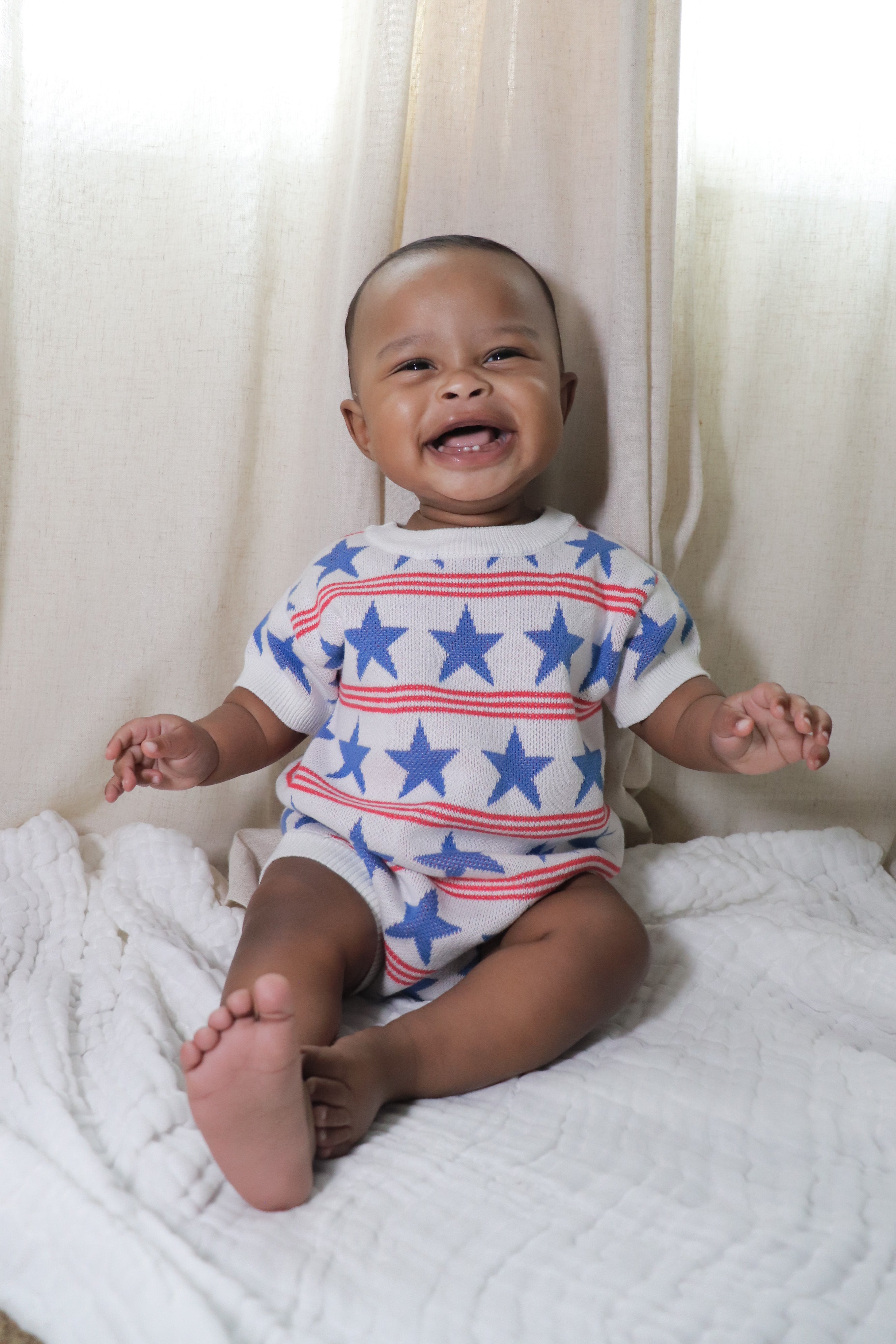 Stars and Stripes Romper