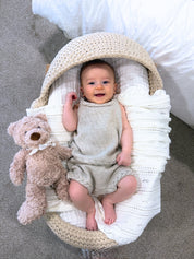 Braided Tank + Bloomers Set - Natural