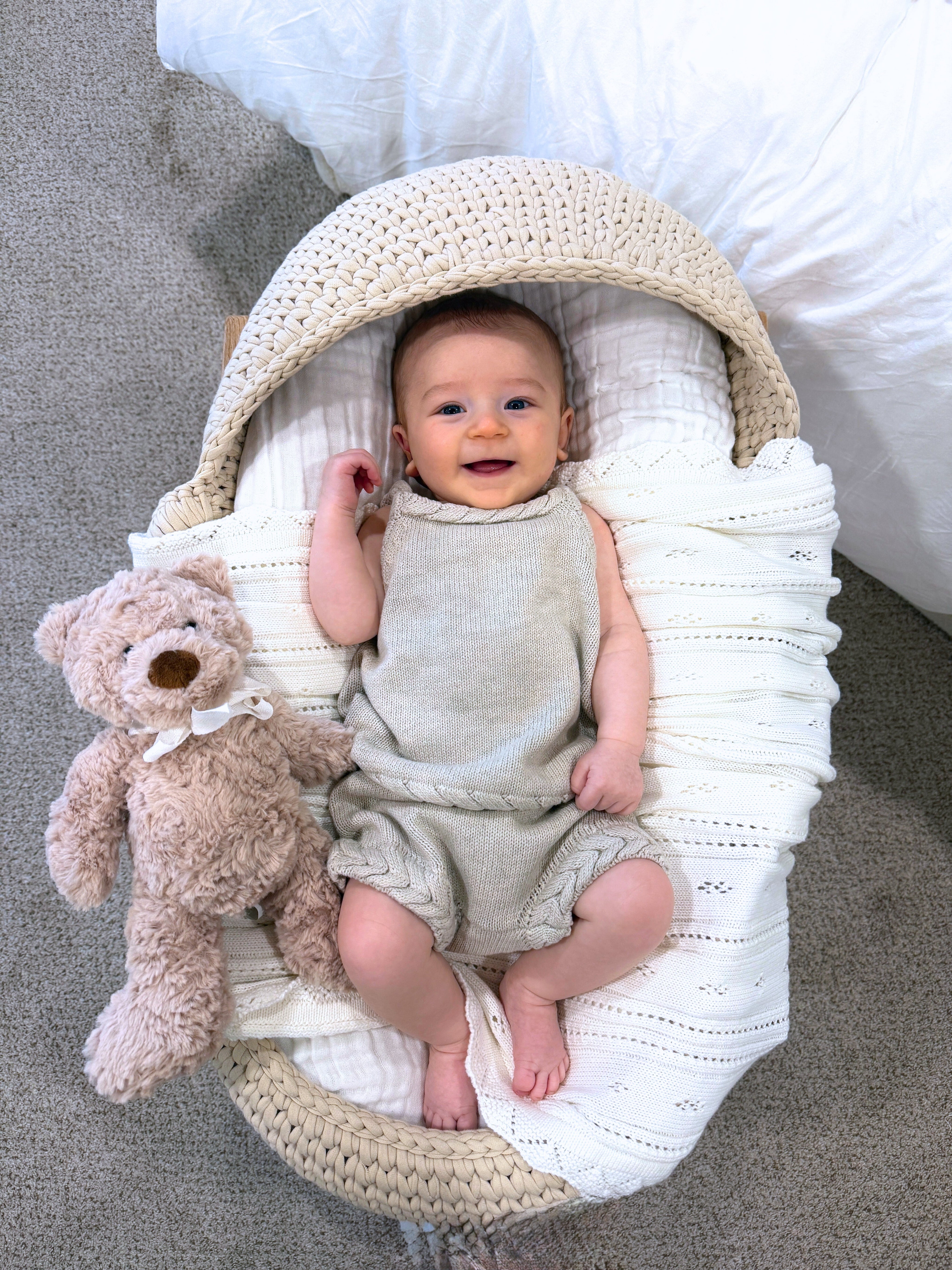 Braided Tank + Bloomers Set - Natural