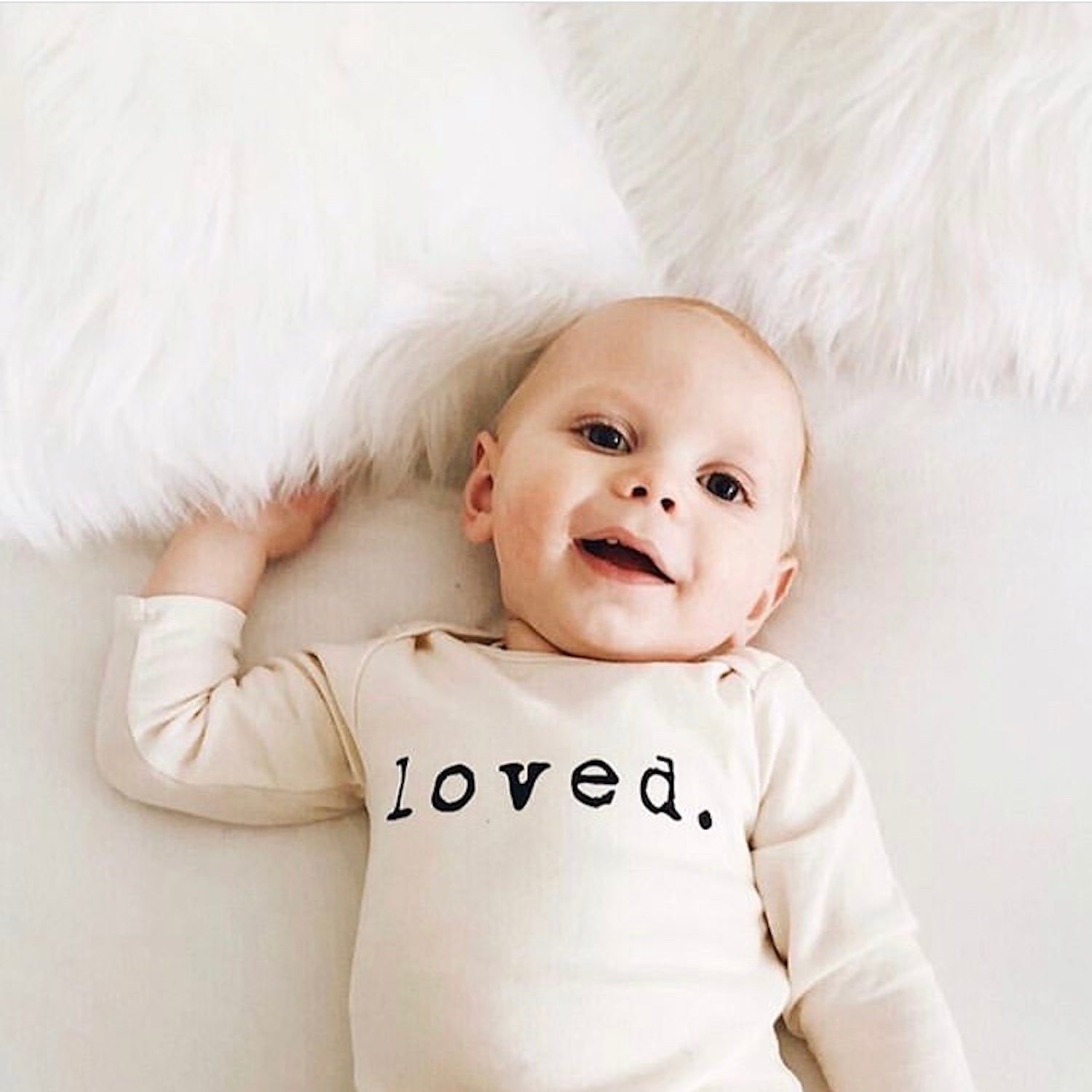 Loved. Organic Baby Bodysuit Long Sleeve