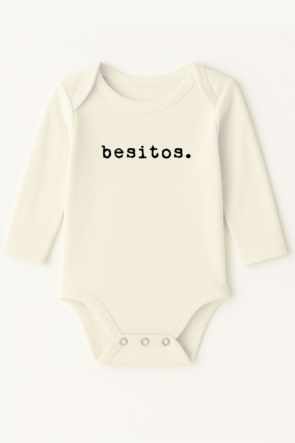 Besitos Organic Cotton Baby Bodysuit Long Sleeve