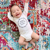 Mama's Favorite Human Organic Bodysuit Long Sleeve