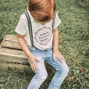 Mamas Favorite Human Organic Cotton Kids Tee Short Sleeve