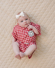Shorts Set | Red Gingham