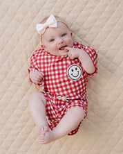 Shorts Set | Red Gingham