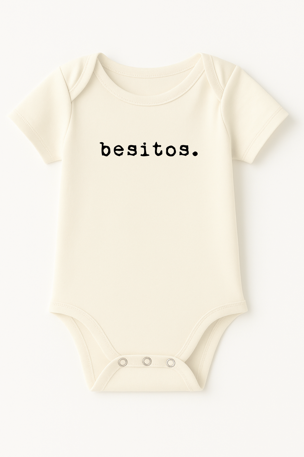 Besitos Organic Cotton Baby Bodysuit Short Sleeve