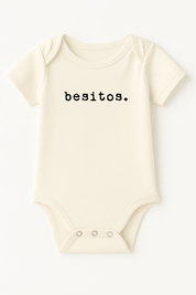 Besitos Organic Cotton Baby Bodysuit Short Sleeve