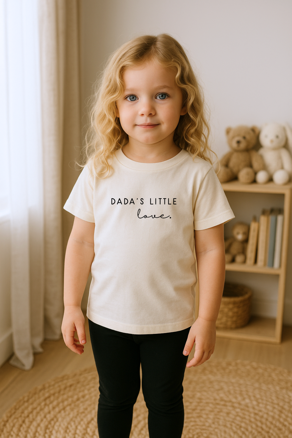Dada's Little Love Organic Cotton Kids T-shirt Short Sleeve