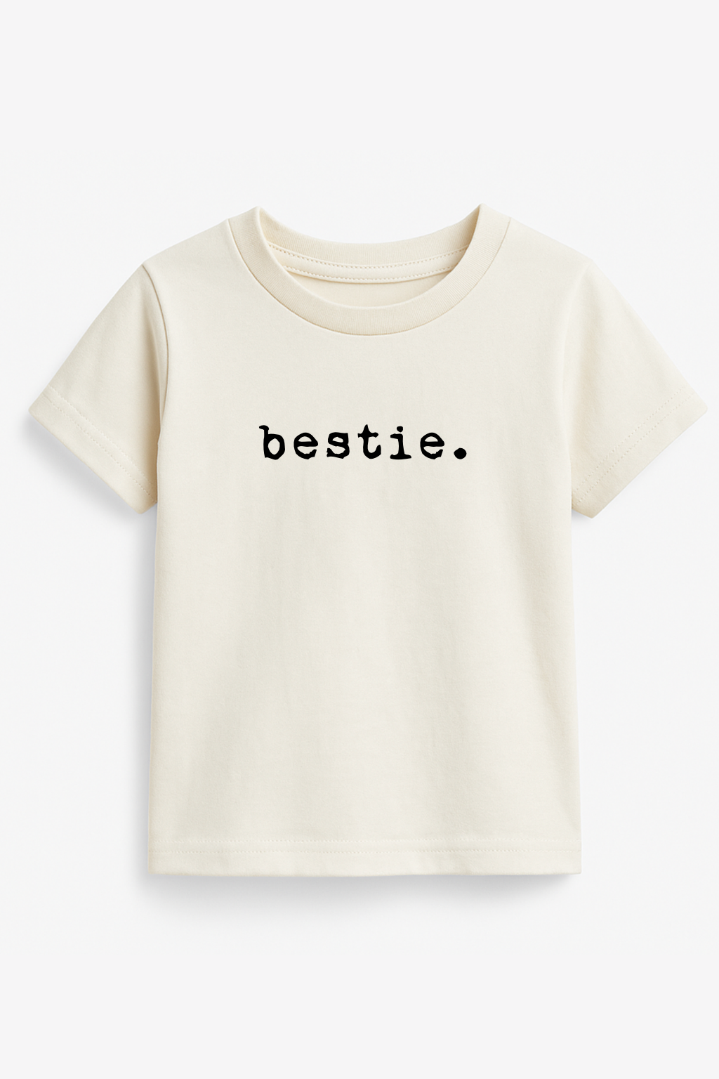 Bestie Organic Kids Graphic T-Shirt Short Sleeve