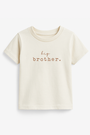 Big Brother Clay Organic Cotton Short Sleeve Toddler T-Shirt