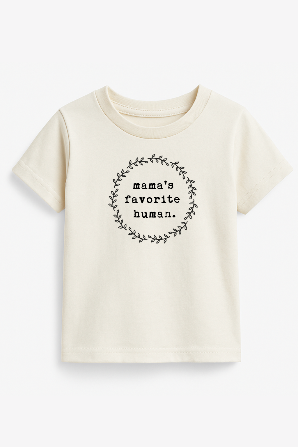 Mamas Favorite Human Organic Cotton Kids Tee Short Sleeve