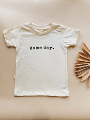 Game Day Graphic Kids Organic Cotton T-shirt