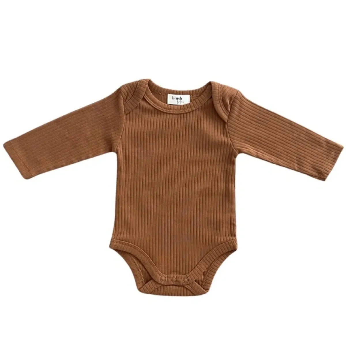 (restock) Presley Bodysuit | Long Sleeve | Cognac