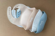 Blush Lotus Silicone Bib