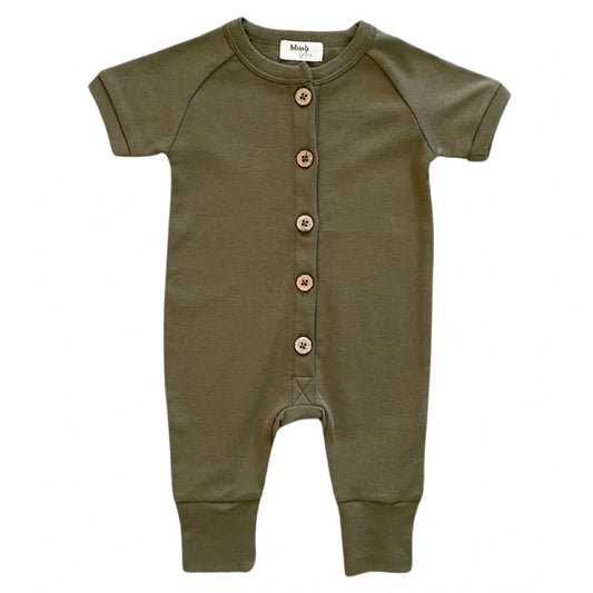 Beckett Romper | Olive