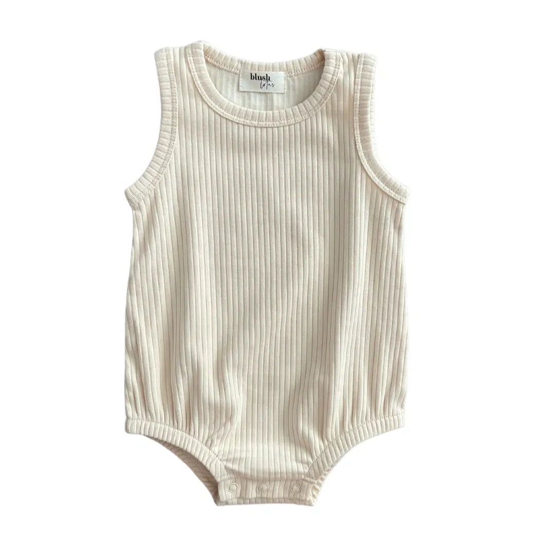Presley Bodysuit | Sleeveless | Cream
