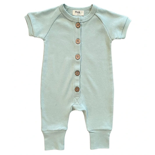 Beckett Romper | Seafoam