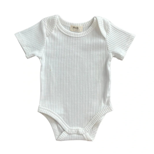 Presley Bodysuit | Short Sleeve | Dove
